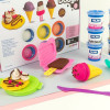 Набор массы для лепки MILAN Soft Dough Ice Creams and Waffles 6 цв x 59 г + аксессуары ML-913306ICW