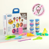 Набор массы для лепки MILAN Soft Dough Ice Creams and Waffles 6 цв x 59 г + аксессуары ML-913306ICW