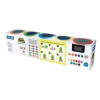 Набор массы для лепки MILAN Soft Dough Neon 5 цв x 142 г (неоновые цвета) ML-913505N