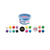 Набор массы для лепки MILAN Soft Dough Super Colours 16 цв x 30 г (класс, неон, блест) ML-913316SC