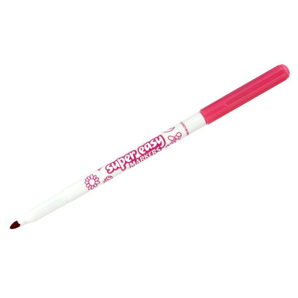 Фломастеры Centropen "Super Easy" 18 цв трехгранные, смываемые RE-7 2580 1801