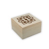 Заготовка для декорирования Mr.Carving Шкатулка с резной крышкой 16 x 16 x 9 см сосна ВД-468