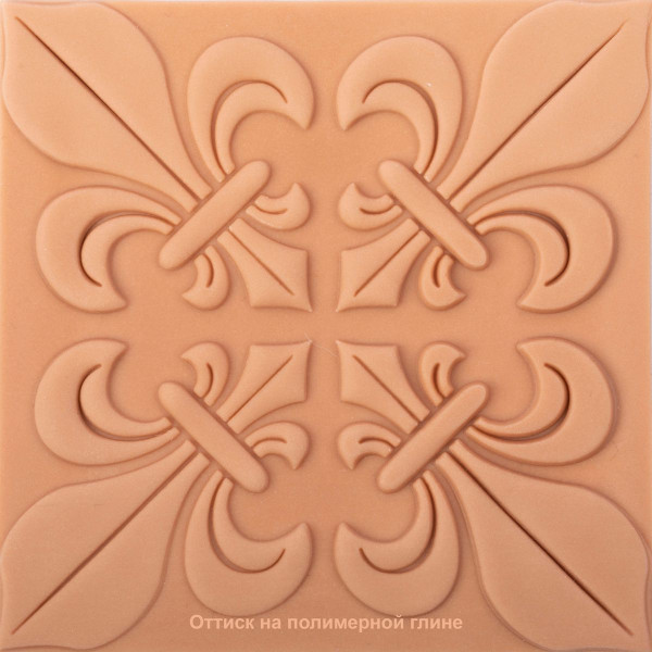 Текстурный лист CRAFT&CLAY 90 x 90 мм №36 Королевская лилия TSN-36