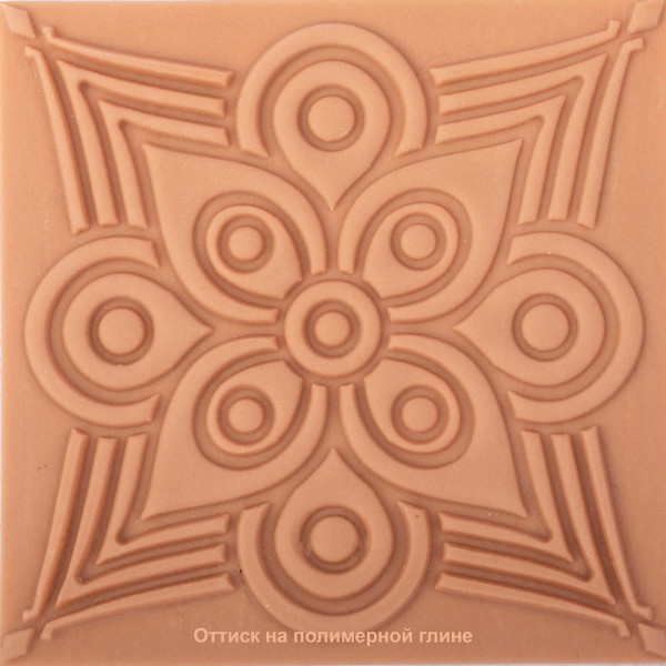 Текстурный лист CRAFT&CLAY 90 x 90 мм №37 Элеганс TSN-37