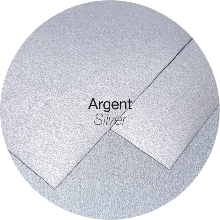 Заготовка для открытки CLAIREFONTAINE Pollen 70 x 95 мм 210 г/м2 1 шт, серебро RH-11291C