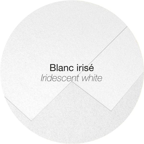 Конверт CLAIREFONTAINE Pollen 140 x 140 мм 120 г/м2 1 шт, белый перламутровый RH-50038C