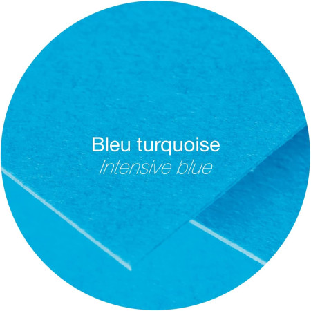 Конверт CLAIREFONTAINE Pollen DL 110 x 220 мм 120 г/м2 1 шт, голубой насыщенный RH-55555C