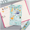 Наклейки бумажные MESHU "Dinosaurs" 12 x 21 см RE-MS_41637