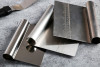S-CHIEF Кондитерский скребок металл 15 x 11.5 см 1 шт с разметкой SHF-0083