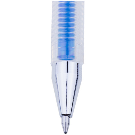 Ручка гелевая Crown "Hi-Jell Color" голубая, 0.7 мм RE-HJR-500H-1