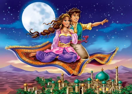 Пазл Castorland 180 The Magic Carpet B-018369