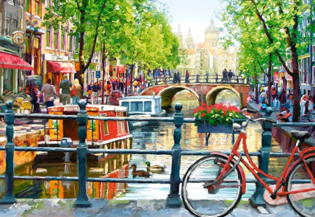 Пазл Castorland 1000 Amsterdam Landscape C-103133