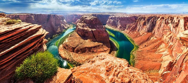 Пазл Castorland 600 HORSESHOE BEND, GLEN CANYON, ARIZONA B-060122