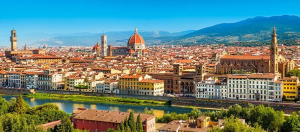 Пазл Castorland 600 PANORAMA OF FLORENCE B-060078