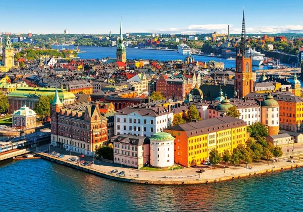 Пазл Castorland 500 THE OLD TOWN OF STOCKHOLM, SWEDEN B-52790