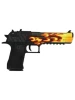 Пистолет деревянный ТРИ СОВЫ Desert Eagle "Якудза" подложка ХДФ с европодвесом, термоусадка RE-ПД2_36325