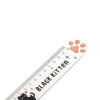 Линейка 15 см MESHU "Paw" деревянная, ассорти, европодвес RE-MS_59669