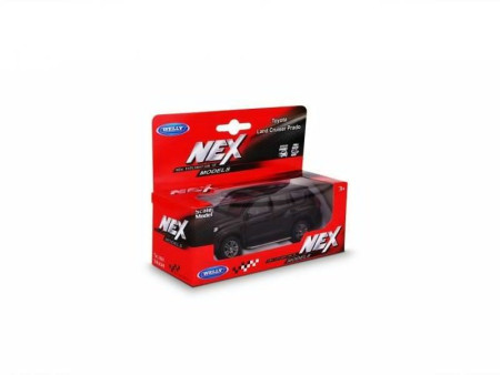 Машинка WELLY 1:38 Toyota Land Cruiser Prado, пруж. мех., цвет в асс. IT-43630L-W