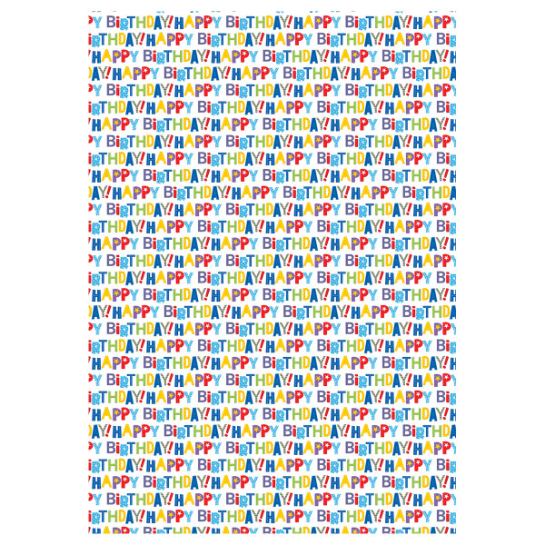 Упаковочная бумага глянцевая MESHU "Congrats" 1л. 70 x 100 см 80 г/м2, ассорти, 4 дизайна RE-MS_62811
