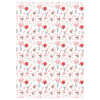 Упаковочная бумага глянцевая MESHU "Love" 1л. 70 x 100 см 80 г/м2, ассорти, 4 дизайна RE-MS_62827