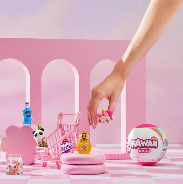 Игровой набор ZURU Mini Brands Kawaii Capsule "Шар-сюрприз" в непрозрачной упаковке IT-77624GQ1