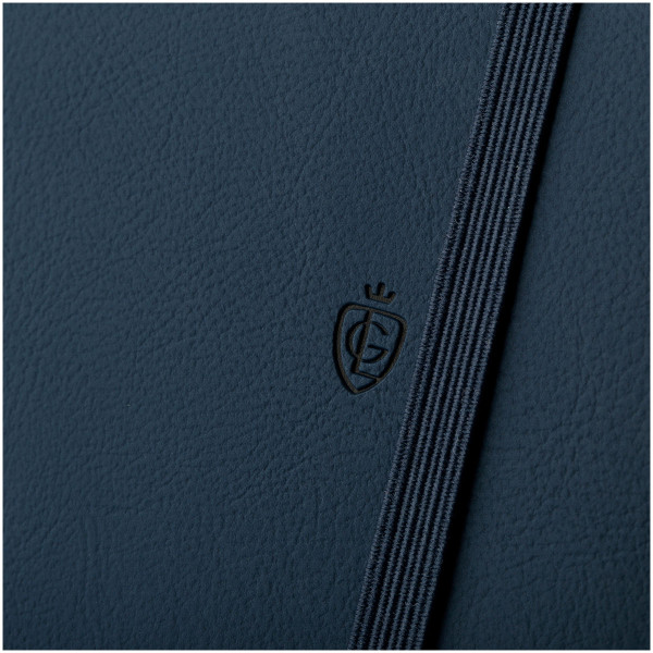 Записная книжка A5 96л. Greenwich Line "Classic. Dark blue" ЛАЙТ, кожзам, с резинкой, блок без линовки RE-NA5е_51436