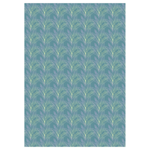 Упаковочная бумага глянцевая MESHU "Grace twigs" 1л. 70 x 100 см 80 г/м2, ассорти, 1 шт RE-MS_62830