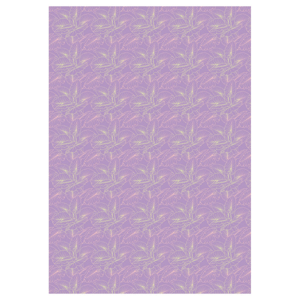 Упаковочная бумага глянцевая MESHU "Grace twigs" 1л. 70 x 100 см 80 г/м2, ассорти, 1 шт RE-MS_62830