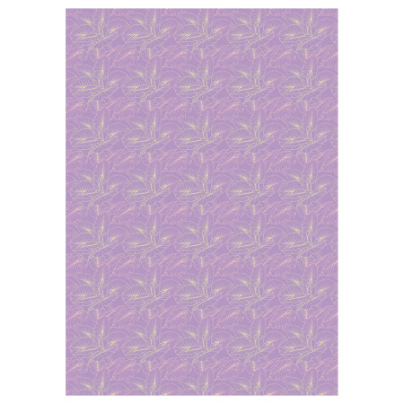 Упаковочная бумага глянцевая MESHU "Grace twigs" 1л. 70 x 100 см 80 г/м2, ассорти, 1 шт RE-MS_62830