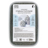 Глина для скульптурной и художественной лепки ТРИ СОВЫ голубая, 1 кг, запекаемая, порошковая, пластиковый контейнер RE-ГЛ_33177