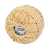 Пряжа GAMMA Ирис 100% хлопок 1 х 10 г 82 ± 3 м №3208 т.кремовый GAM-IRI-1-3208