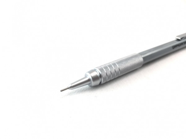Карандаш PENTEL Graphgear 500 автоматический профессиональный HB 0.3 мм, серебряный корпус PG513-E