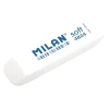 Ластик прямоугольный MILAN "4824", 74 x 20 x 10 мм, белый, скошенный, синт., мягкий ML-CNM4824