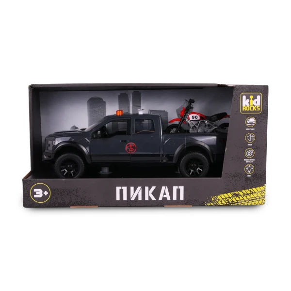 Игрушка машинка-пикап Kid Rocks масштаб 1:12 IT-AB-2334