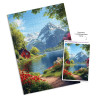 Пазл 1000 элементов ФРЕЯ "Премиальная коллекция. Вдали от суеты" TOP-PZL-1000/08