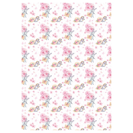 Упаковочная бумага глянцевая MESHU "Tenderness" 1л. 70 x 100 см 80 г/м2, ассорти, 5 дизайнов RE-MS_62804