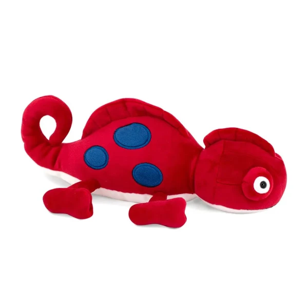 Мягкая игрушка ORANGE TOYS Хамелеон красный 30 см ORT-OT5023/30B