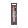 Ручки гелевые SAKURA Gelly Roll Metallic, выдвижные, набор 3 цвета (красный, синий, чёрный) RTPXGBRAMET3A