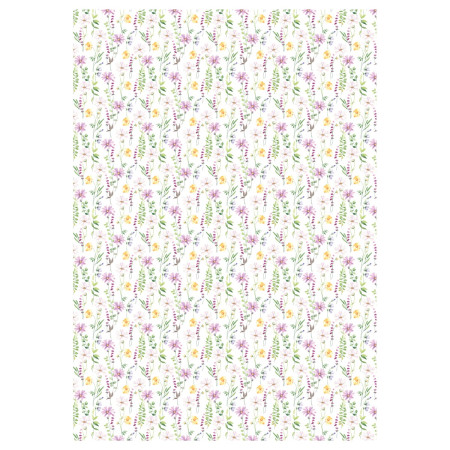 Упаковочная бумага глянцевая MESHU "Bouquet" 1л. 70 x 100 см 80 г/м2, ассорти, 4 дизайна RE-MS_62822