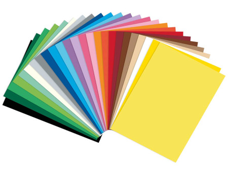 Тонированная бумага FOLIA 130 г/м², 50×70 см, 1 лист