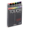 Набор маркеров TOUCH TWIN 6 цв основные цвета MP1100613