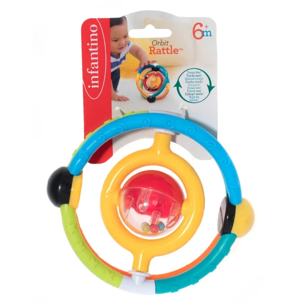 Подвесная игрушка-погремушка Infantino "Космическая орбита" 6м+ UT-216280