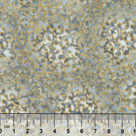 Ткань для пэчворка PEPPY FUSIONS 11 METALLIC 50 x 55 см 146 ± 5 г/м2 100% хлопок EYJM-6644-186 Silver