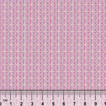Ткань для пэчворка PEPPY БАБУШКИН СУНДУЧОК 50 x 55 см 140 ± 5 г/м2 100% хлопок БС-27 клетка ярко-розовый