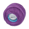 Пряжа GAMMA Ирис 100% хлопок 1 x 10 г 82 ± 3 м №0077 сиреневый GAM-IRI-1-0077
